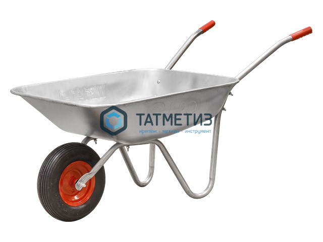 Тачка садовая одноколесная, 140 кг, 75л, пневмо 3.5-6, ECO | «ТАТМЕТИЗ» Тачка садовая одноколесная, 140 кг, 75л, пневмо 3.5-6, ECO - магазин «ТАТМЕТИЗ»