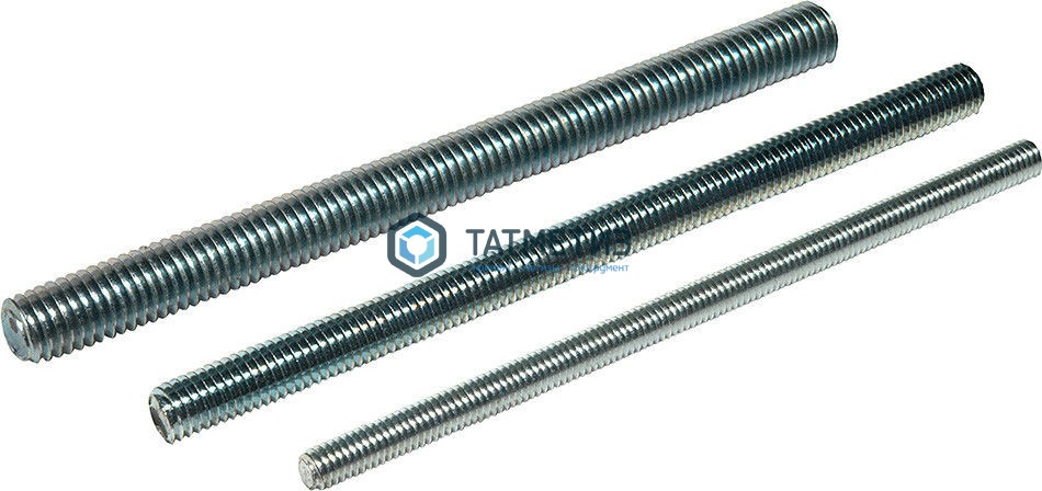 Шпилька резьбовая оц М24х2000 КП 8.8 ( 5 шт/ уп) Северсталь | «ТАТМЕТИЗ» Шпилька резьбовая оц М24х2000 КП 8.8 ( 5 шт/ уп) Северсталь - магазин крепежа «ТАТМЕТИЗ»