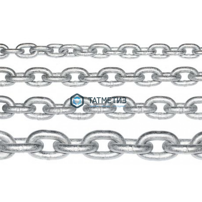Цепь DIN 766 кор.зв. оц. 2  ( 80 м/бух) КТ -  магазин «ТАТМЕТИЗ»