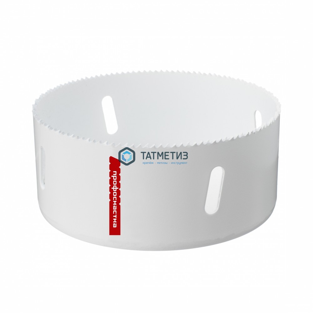 Коронка по металлу   76мм, биметал., до 38мм, мелкий зуб 10 TPI №363 HSSE M42 Co8% ПрофОснастка -  магазин «ТАТМЕТИЗ»