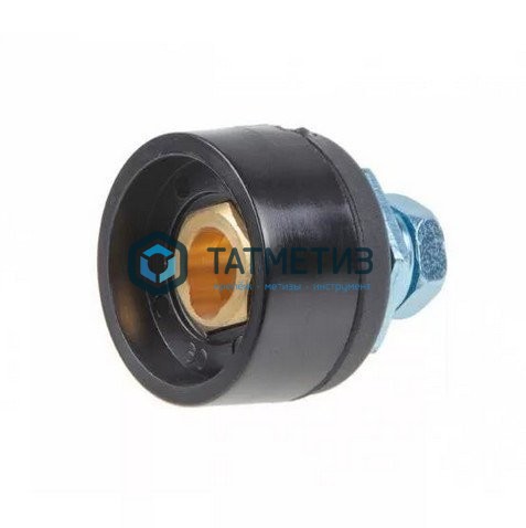 Разъем сварочный панельный 10-25 мм2 DX25 Solaris (мама) -  магазин «ТАТМЕТИЗ»