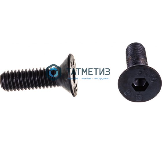 Винт DIN 7991/ISO 10642  М20 х 60 (10.9)  с потай головкой и внутр.шестигранником -  магазин крепежа «ТАТМЕТИЗ»