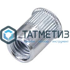 Заклепка резьбовая плоский уменьшенный фланец М 4 L=11 (0,5-2,0) мм NX | «ТАТМЕТИЗ» Заклепка резьбовая плоский уменьшенный фланец М 4 L=11 (0,5-2,0) мм NX - магазин крепежа «ТАТМЕТИЗ»