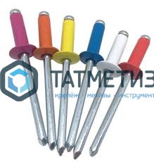 Заклепки ZK ал/ст 4,0x10 RAL 3020 -  магазин крепежа «ТАТМЕТИЗ»