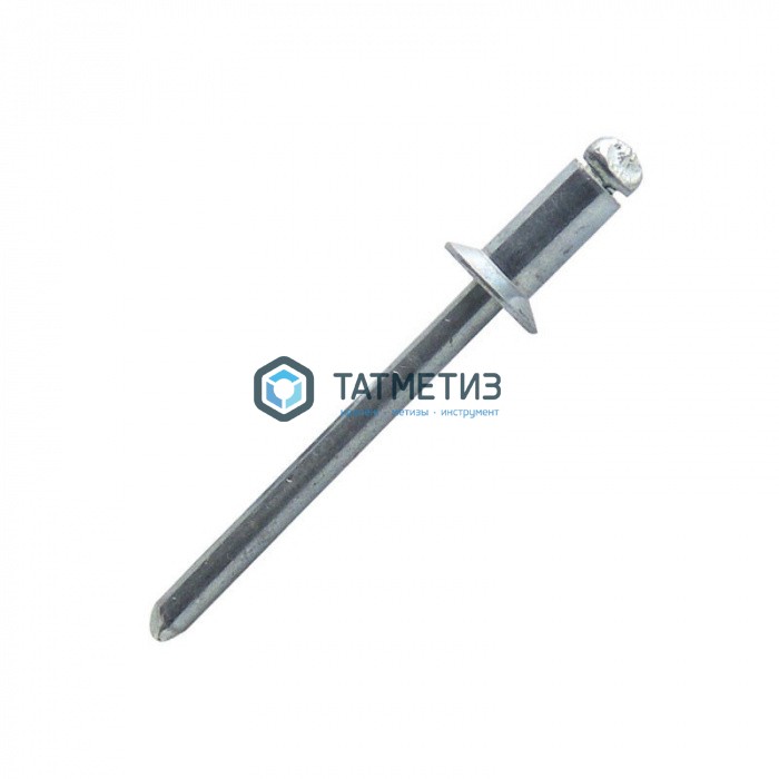 Заклепки потайные вытяжные алюм/сталь 3,2х 6 -  магазин «ТАТМЕТИЗ»