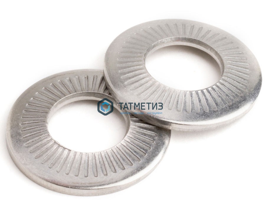 Шайба М 6 оц контактная стопорная с насечками NFE 25-511 -  магазин «ТАТМЕТИЗ»