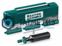Набор отвертка динамометрическая с битами 32 пред,1-10 Нм, кейс, KRAFTOOL -  магазин «ТАТМЕТИЗ»