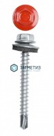 Саморез окраш.кров. 4,8х50 (51) /3003/  (150 шт/уп)  ОМАХ рубиново-красный -  магазин крепежа «ТАТМЕТИЗ»