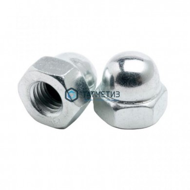 Гайка колпачковая DIN 1587, оц М20 | «ТАТМЕТИЗ» Гайка колпачковая DIN 1587, оц М20 - магазин крепежа «ТАТМЕТИЗ»