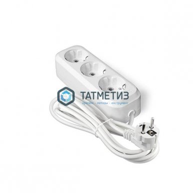 Удлинитель бытовой 3х3м с/з, 16А АВС-пластик E-303 Универсал -  магазин крепежа «ТАТМЕТИЗ»