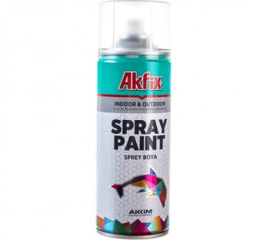 Краска аэроз. КРАСНАЯ  глянц. RAL3020 400Ml Gw.300Gr (6) Akfix -  магазин крепежа «ТАТМЕТИЗ»
