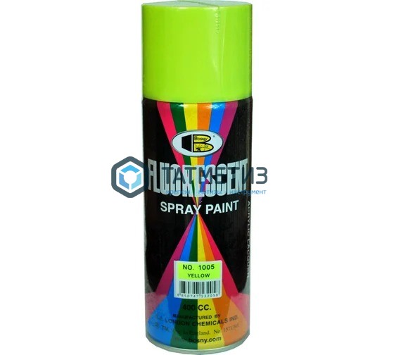 Краска аэроз. BOSNY 400 мл. №1005 ЖЕЛТЫЙ ФЛЮР Краска аэроз. BOSNY 400 мл. №1005 ЖЕЛТЫЙ ФЛЮР