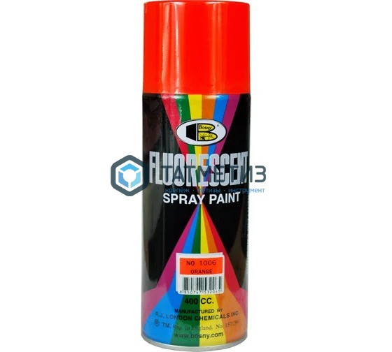 Краска аэроз. BOSNY 400 мл. №1006 ОРАНЖЕВЫЙ ФЛЮР Краска аэроз. BOSNY 400 мл. №1006 ОРАНЖЕВЫЙ ФЛЮР