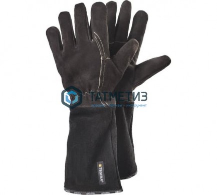 Краги сварщика серые | «ТАТМЕТИЗ» Краги сварщика серые - магазин крепежа «ТАТМЕТИЗ»