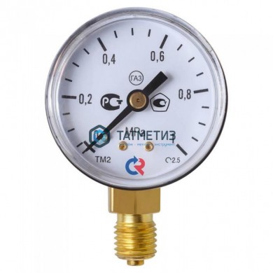 Манометр МП-2У 0,6 МПа (пропан) | «ТАТМЕТИЗ» Манометр МП-2У 0,6 МПа (пропан) - магазин крепежа «ТАТМЕТИЗ»
